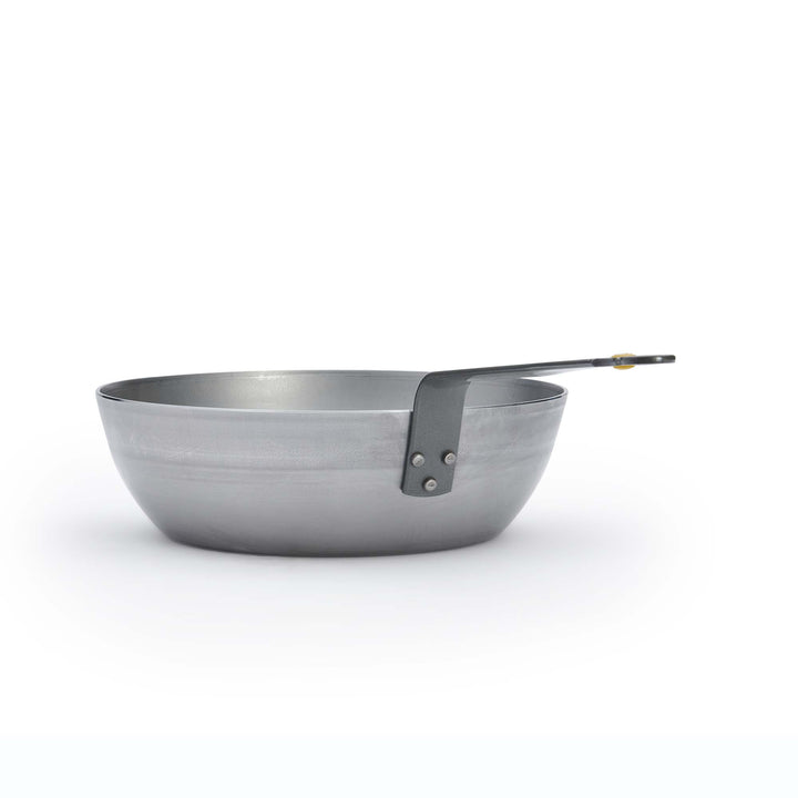 DE BUYER iron country pan MINERAL B ELEMENT 28 cm deep skillet