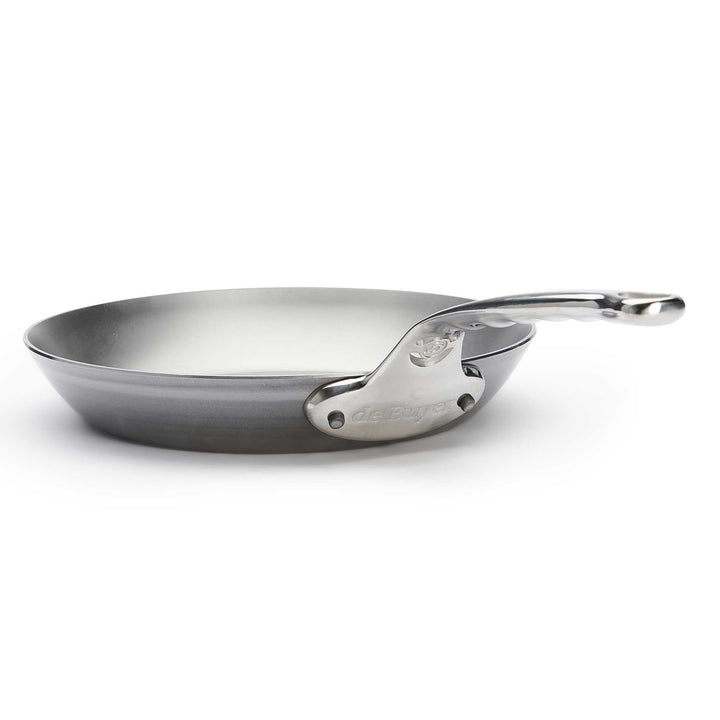 DE BUYER ovenproof iron pan MINERAL B PRO 24 cm carbon steel with stainless steel handle