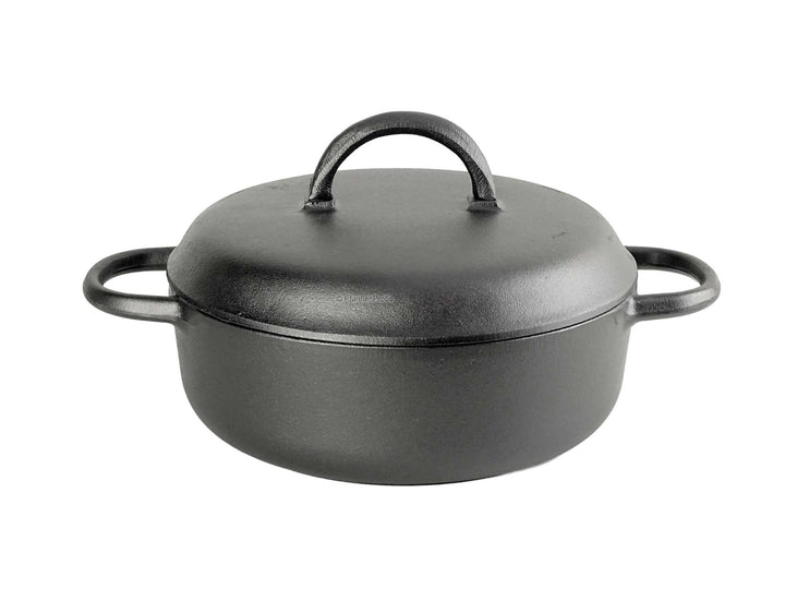RONNEBY BRUK Gusseisen Bratentopf 3 Liter MAESTRO 24 cm, schon eingebrannt