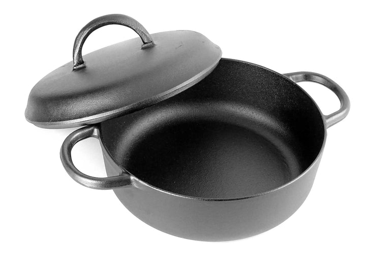 RONNEBY BRUK Gusseisen Bratentopf 3 Liter MAESTRO 24 cm, schon eingebrannt