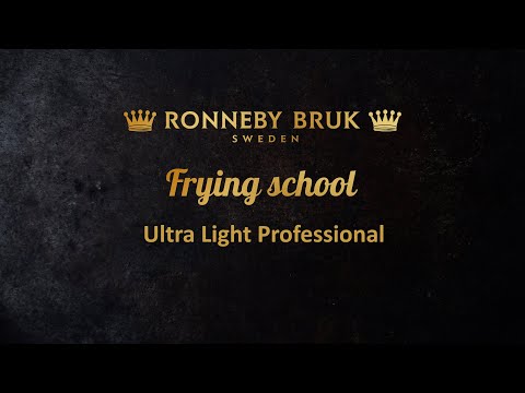 RONNEBY BRUK Gusseisen Bratpfanne ULTRA LIGHT PROFESSIONAL 28 cm, schon eingebrannt