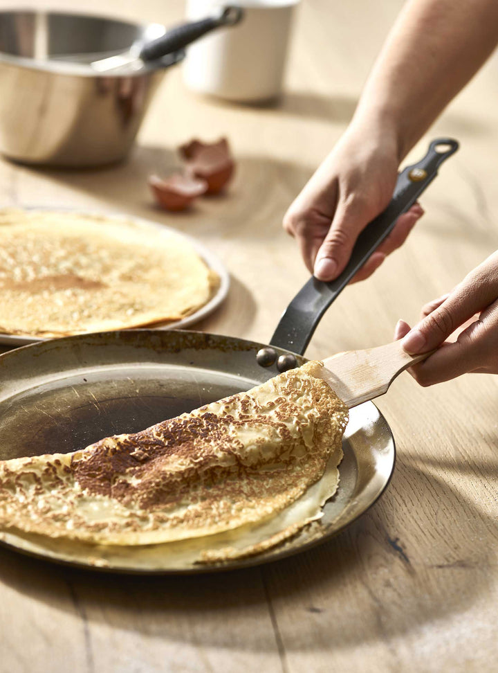 DE BUYER Pfannkuchenpfanne Crepe-Pfanne MINERAL B 24 cm Eisenpfanne