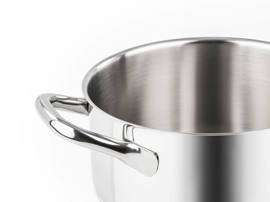 BARAZZONI Kochtopf CHEF LINE Edelstahl 24 cm mit Deckel 4,7 L